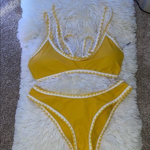 Yellow Shein Bikini